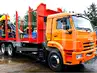 КАМАЗ 65115 сортиментовоз с Велмаш VC8L74