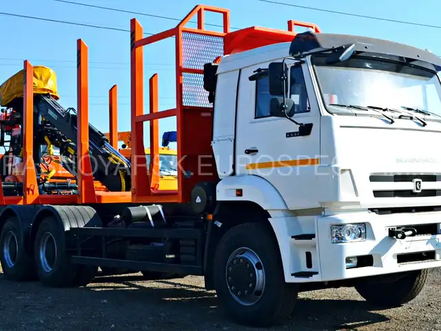 КАМАЗ 6520 сортиментовоз с Велмаш VC8L74