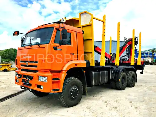 КАМАЗ 65225 лесовоз с Велмаш ВМ 10-74 (VM10L74) КАМАЗ 65225 лесовоз с Велмаш ВМ 10-74 (VM10L74)