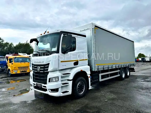 КАМАЗ 65658 шторно-бортовой фургон