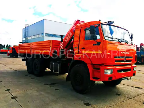 КАМАЗ 43118 бортовой с КМУ Fassi F155A.0.23 КАМАЗ 43118 бортовой с КМУ Fassi F155A.0.23