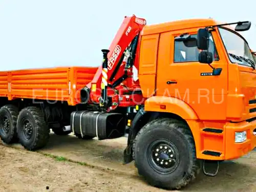 КАМАЗ 43118 бортовой с КМУ Fassi F195A.0.22