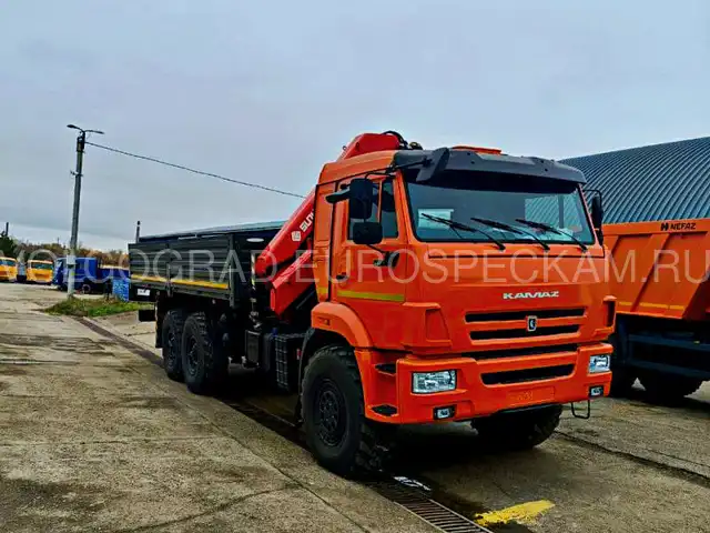 КАМАЗ 43118 бортовой с КМУ Sunhunk K168 КАМАЗ 43118 бортовой с КМУ Sunhunk K168