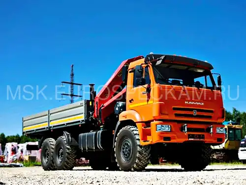 КАМАЗ 43118 бортовой с КМУ Palfinger PK 23500 A КАМАЗ 43118 бортовой с КМУ Palfinger PK 23500 A
