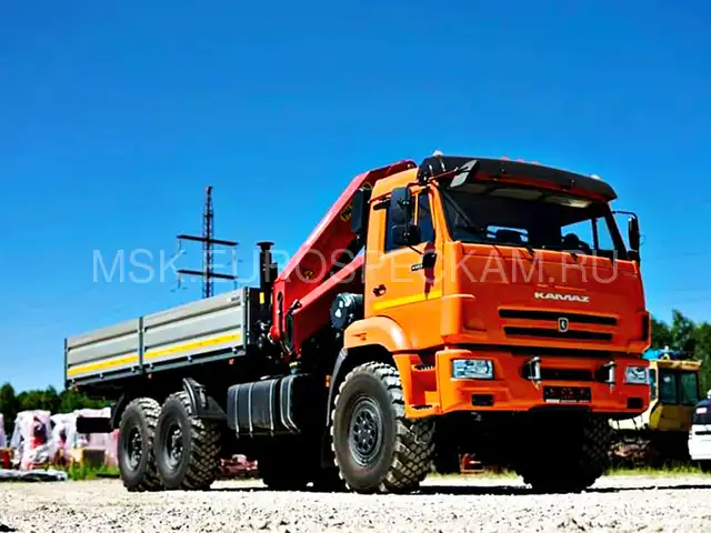 КАМАЗ 43118 бортовой с КМУ Palfinger PK 23500 A
