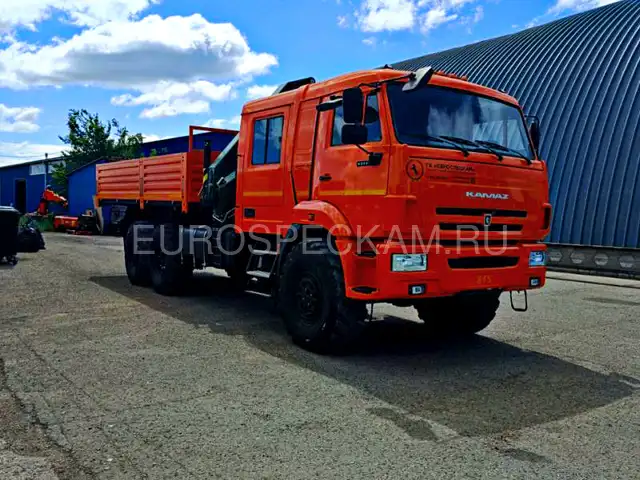 КАМАЗ 43118 бортовой с КМУ Palfinger Инман IM 150N