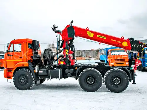 КАМАЗ 43118 тягач с КМУ Palfinger Инман ИТ-200 КАМАЗ 43118 тягач с КМУ Palfinger Инман ИТ-200
