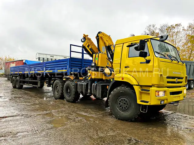КАМАЗ 43118 тягач с КМУ XCMG SQZ160-4 КАМАЗ 43118 тягач с КМУ XCMG SQZ160-4