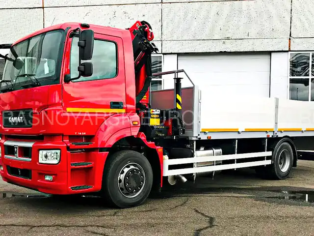 КАМАЗ 5325 бортовой с КМУ Palfinger PK 13.501 SLD A