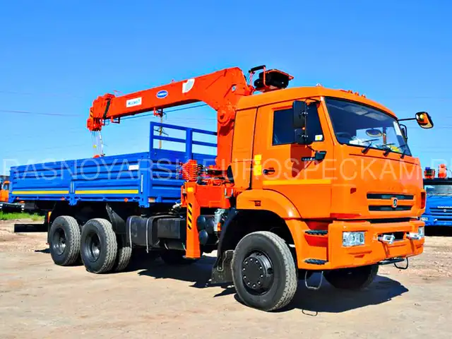 КАМАЗ 65111 бортовой с КМУ Kanglim KS 1256 G2 КАМАЗ 65111 бортовой с КМУ Kanglim KS 1256 G2