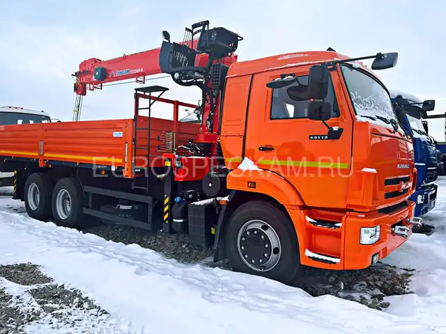 КАМАЗ 65115 бортовой с КМУ Kanglim KS 1256 G2 КАМАЗ 65115 бортовой с КМУ Kanglim KS 1256 G2