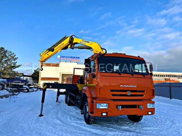 КАМАЗ 65115 бортовой с КМУ XCMG SQZ160-4 КАМАЗ 65115 бортовой с КМУ XCMG SQZ160-4