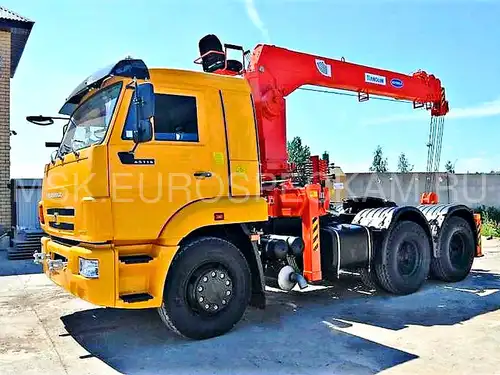 КАМАЗ 65116 седельный тягач с КМУ Kanglim KS 1256 G2 КАМАЗ 65116 седельный тягач с КМУ Kanglim KS 1256 G2