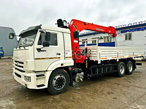 КАМАЗ 65117 бортовой с КМУ Kanglim KS 1256 G2 КАМАЗ 65117 бортовой с КМУ Kanglim KS 1256 G2