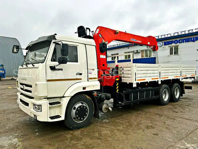 КАМАЗ 65117 бортовой с КМУ Kanglim KS 1256 G2 КАМАЗ 65117 бортовой с КМУ Kanglim KS 1256 G2