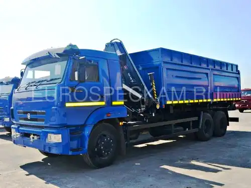КАМАЗ 65117 самосвал с КМУ HIAB 144 B-2 DUO КАМАЗ 65117 самосвал с КМУ HIAB 144 B-2 DUO