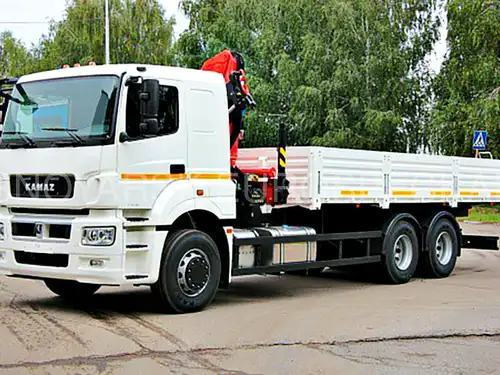 КАМАЗ 65207 бортовой с КМУ Palfinger Инман IM 150N КАМАЗ 65207 бортовой с КМУ Palfinger Инман IM 150N