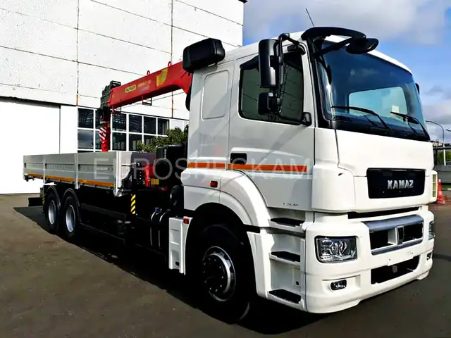 КАМАЗ 65207 бортовой с КМУ Palfinger Инман ИТ-150 КАМАЗ 65207 бортовой с КМУ Palfinger Инман ИТ-150