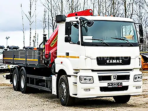 КАМАЗ 65207 бортовой с КМУ Инман ИМ 320 КАМАЗ 65207 бортовой с КМУ Инман ИМ 320